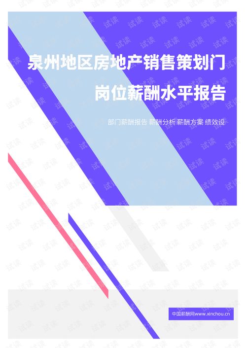 2021年薪酬报告系列之泉州地区房地产销售策划门岗位薪酬水平报告.pdf.pdf 互联网文档类资源 csdn下载